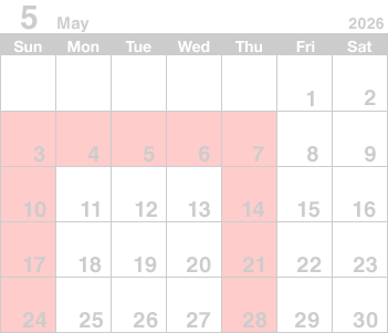 �����̃J�����_�[